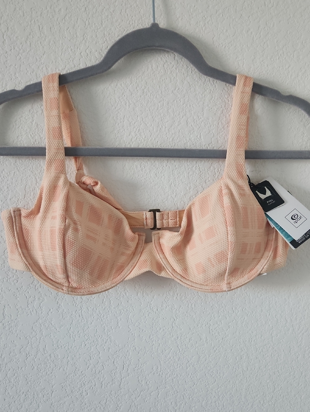 Rip Curl Blush Textured One-Piece Swim Top